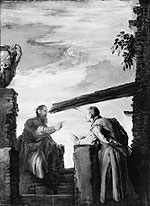 Biblical parable of the mote and the beam, Domenico Fetti, 1619