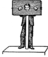 PILLORY (Merriam-Webster illustration)
