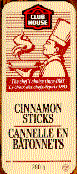 Club House Cinnamon Sticks, COR 94