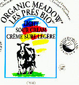 Organic Meadow Light Sour Cream, COR 89D