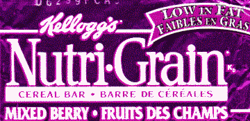 Kellog's Multi-Grain Bar, Mixed Berry