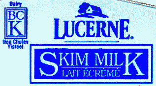Lucerne Skim Milk, BC Kosher
