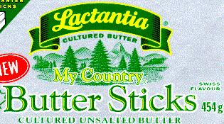Lactantia Swiss Flavour Cultured Unsalted Butter, Montreal Kosher, purchased in Ontario