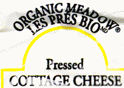 Organic Meadow Pressed Cottage Cheese, COR 89D, added 20Mar2000