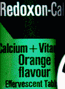 Redoxon-Cal Calcium+Vitamins Orange Flavour Effervescent Tablets, OU, added 27Mar2000